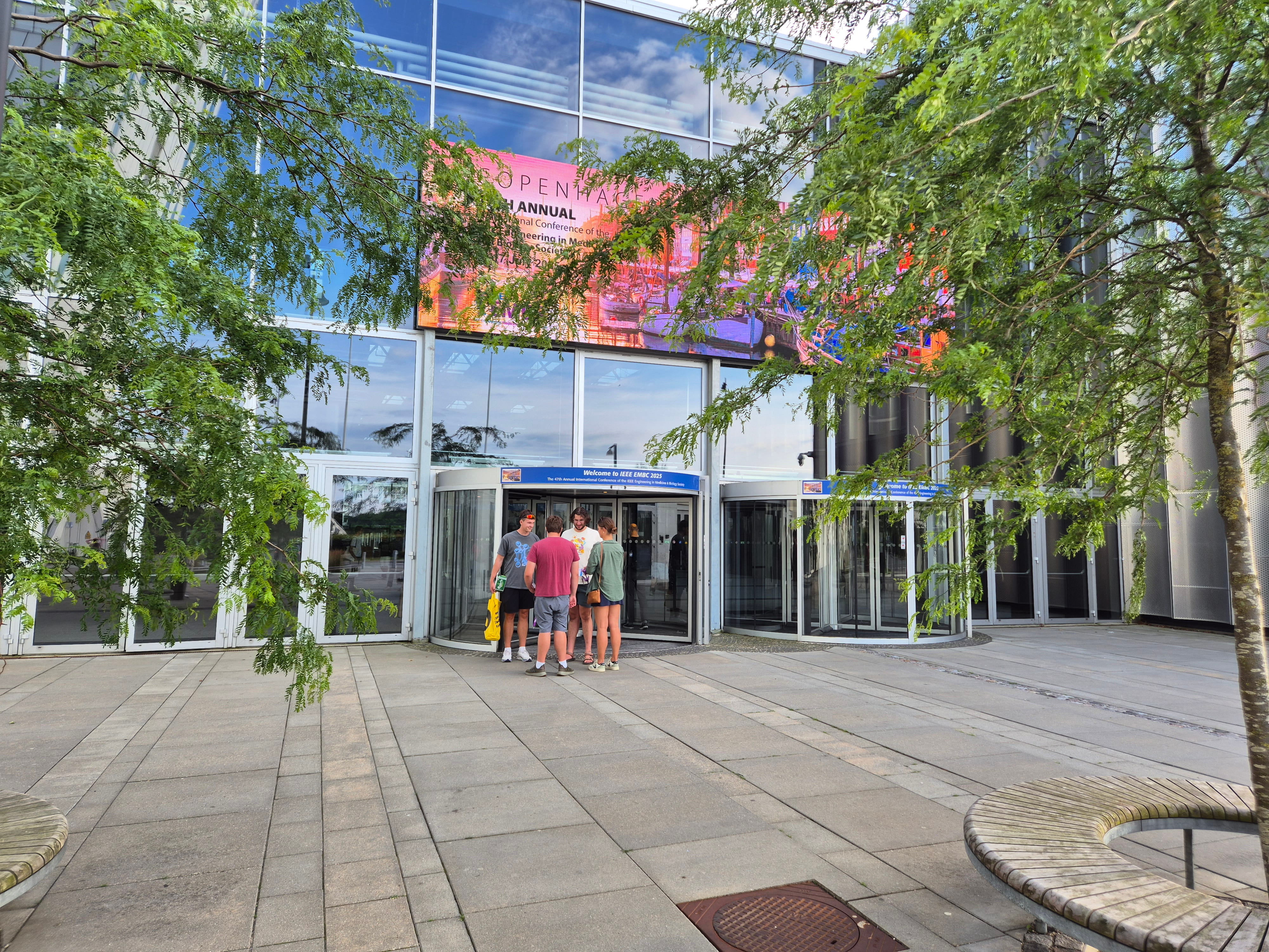 IEEE EMBC conference venue, Copenhagen, Engineering in Medicine and Biology