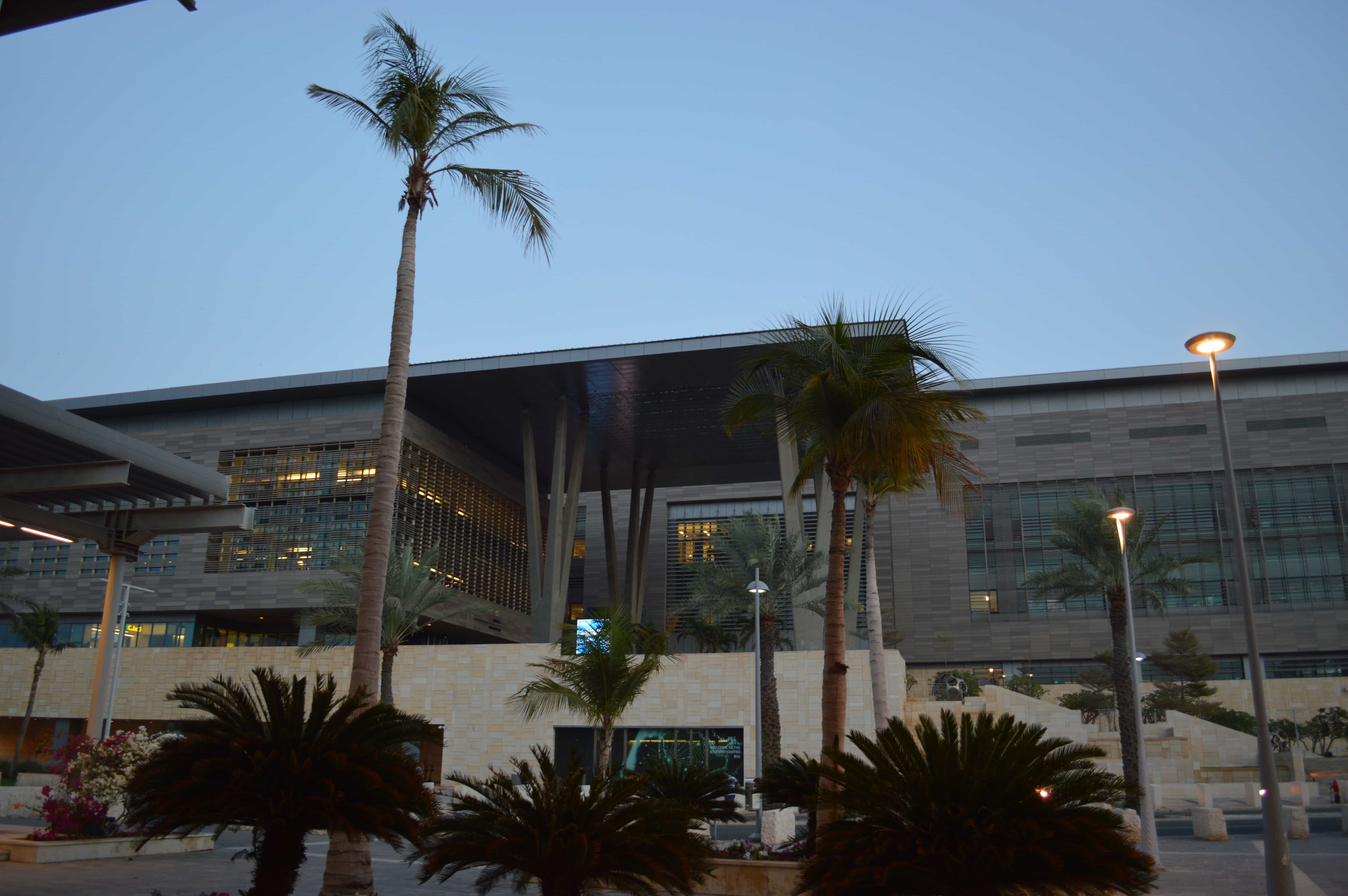 KAUST campus at dusk, MenaML Winter School venue